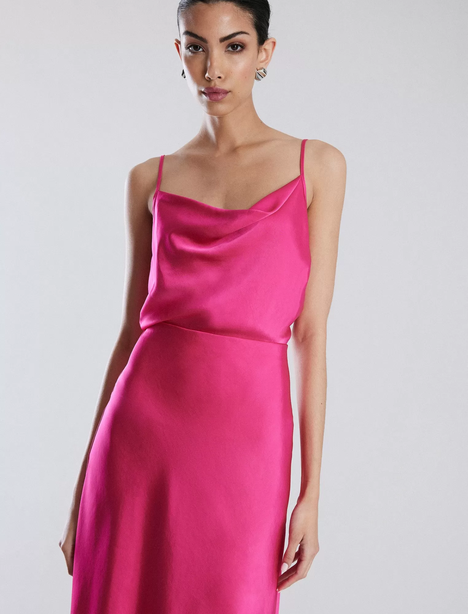 Cheap BCBGMAXAZRIA Camisola Con Cuello Vuelto Rosa Pasion