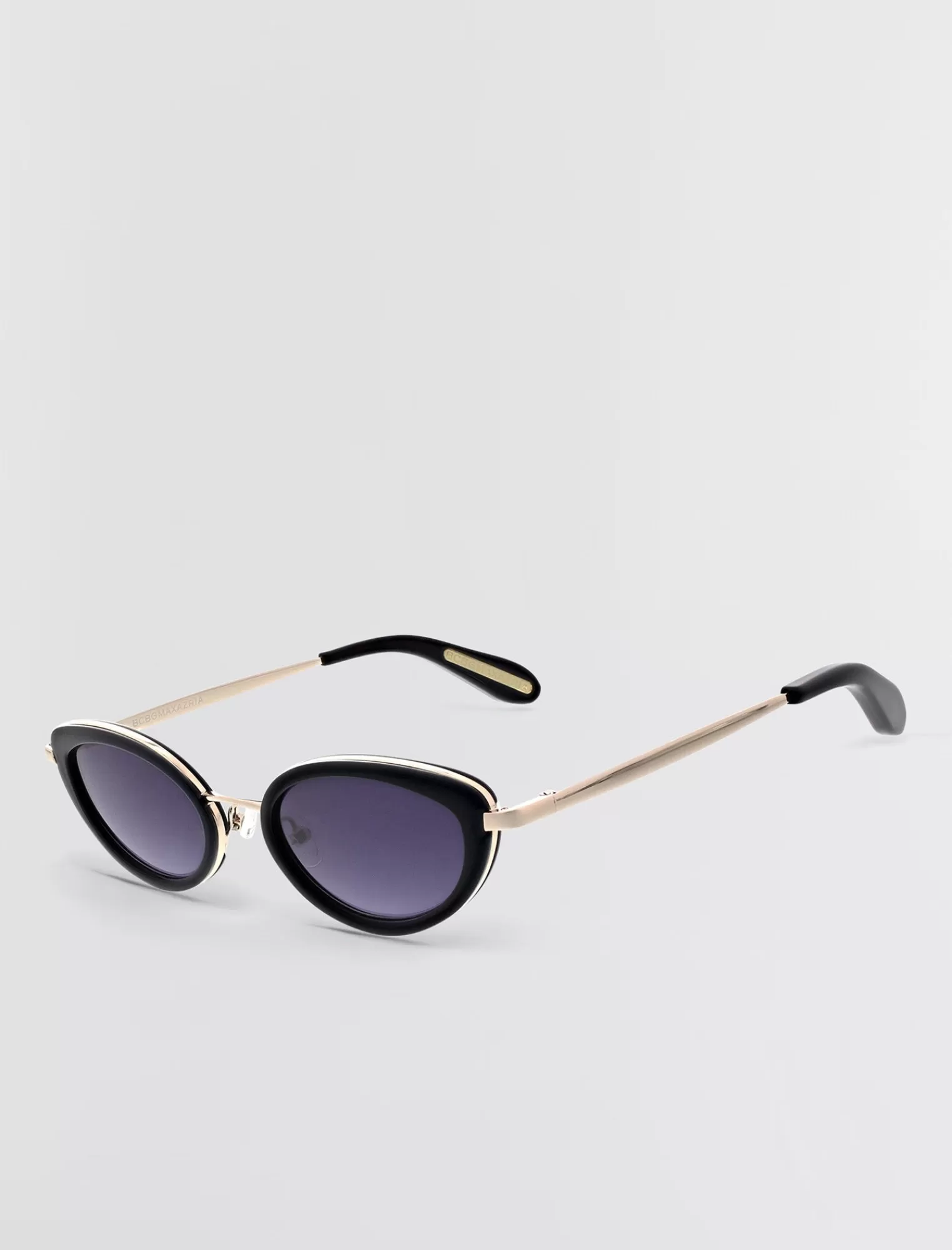 Best BCBGMAXAZRIA Gafas De Sol Clasicas Ovaladas 1994 Oro/Negro