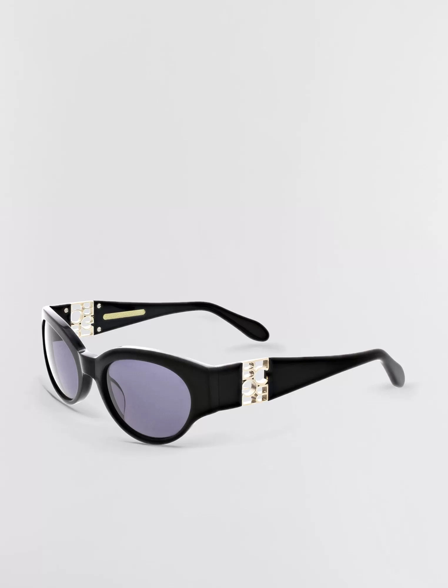 Store BCBGMAXAZRIA Gafas De Sol Con Icono Ovalado Exclusivo Negro