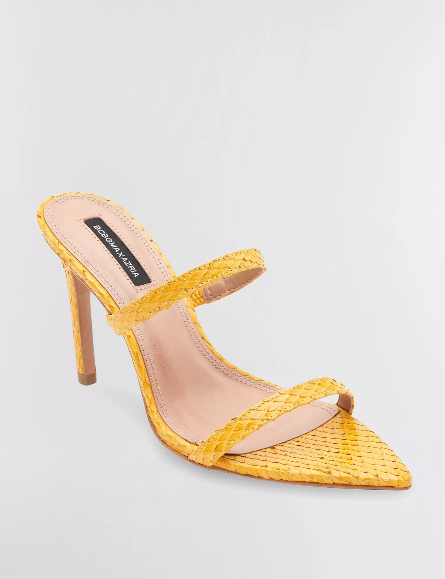 Cheap BCBGMAXAZRIA Sandalia Tacon Duponi Amarillo Toscano