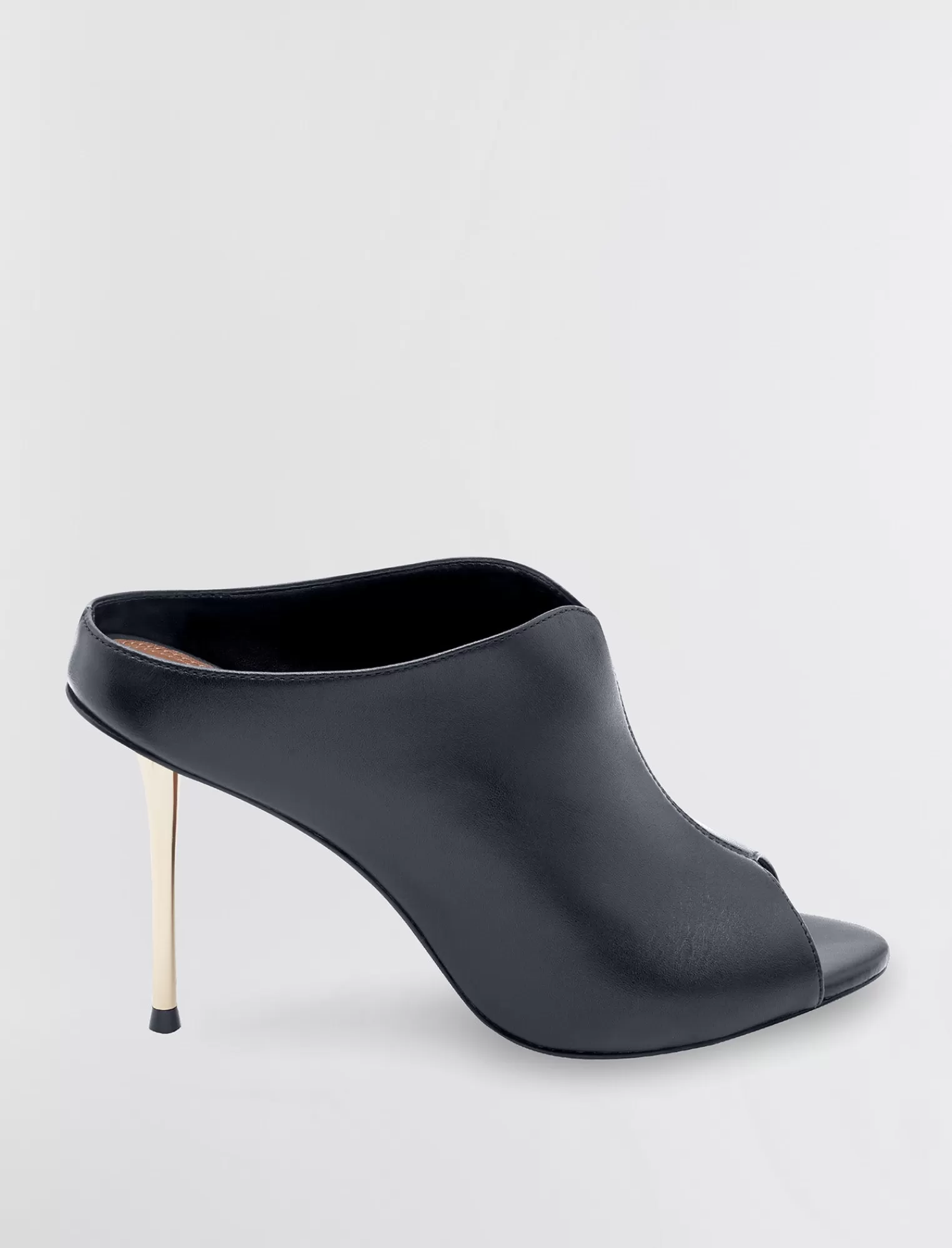 Fashion BCBGMAXAZRIA Sandalia Tipo Mule Teela Negro