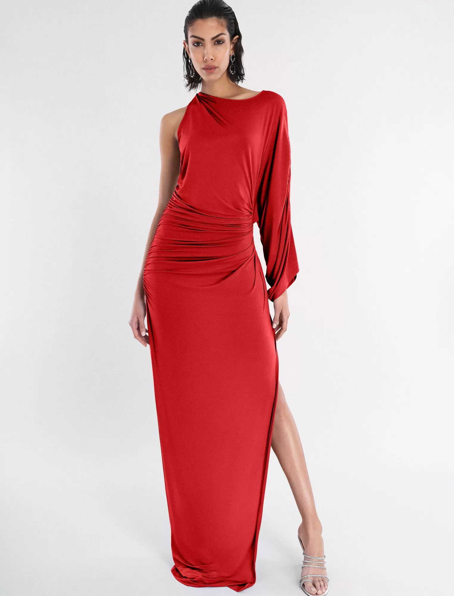 Shop BCBGMAXAZRIA Vestido De Noche Merritt Rojo